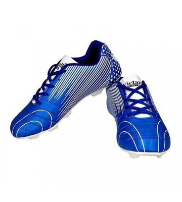 GL Blue and White Football shoes for Mens